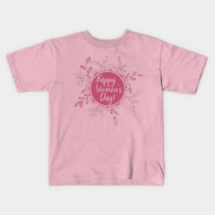 Happy Women's Day Gift Kids T-Shirt